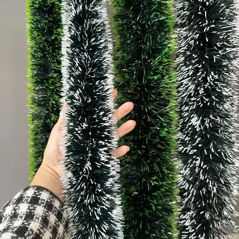 イベント・クリスマス装飾|ティンセルリボンガーランド2m