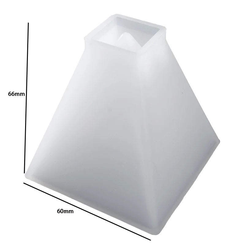 クラフト・DIY用|ハンドメイドキャンドル用 ピラミッド型