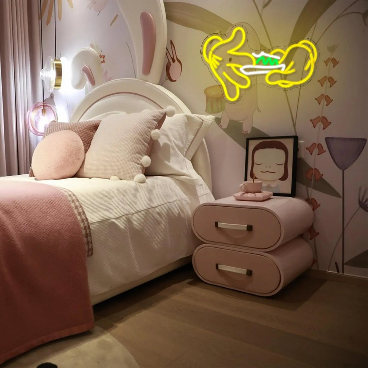 ハンドモチーフ LEDネオンサイン(ネオン看板)