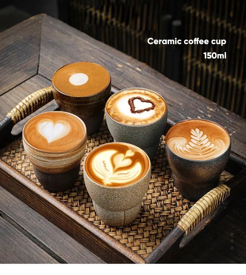 |イベント・ノベルティ用品 | 陶器製 陶芸品風デザインカップ | 150ml