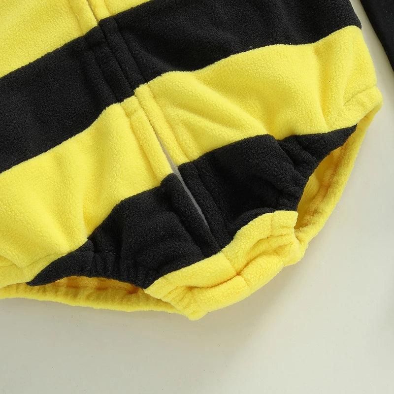 イベント・ハロウィングッズ|ベビー用ミツバチ変身ロンパースセット(0ヶ月~24ヶ月)