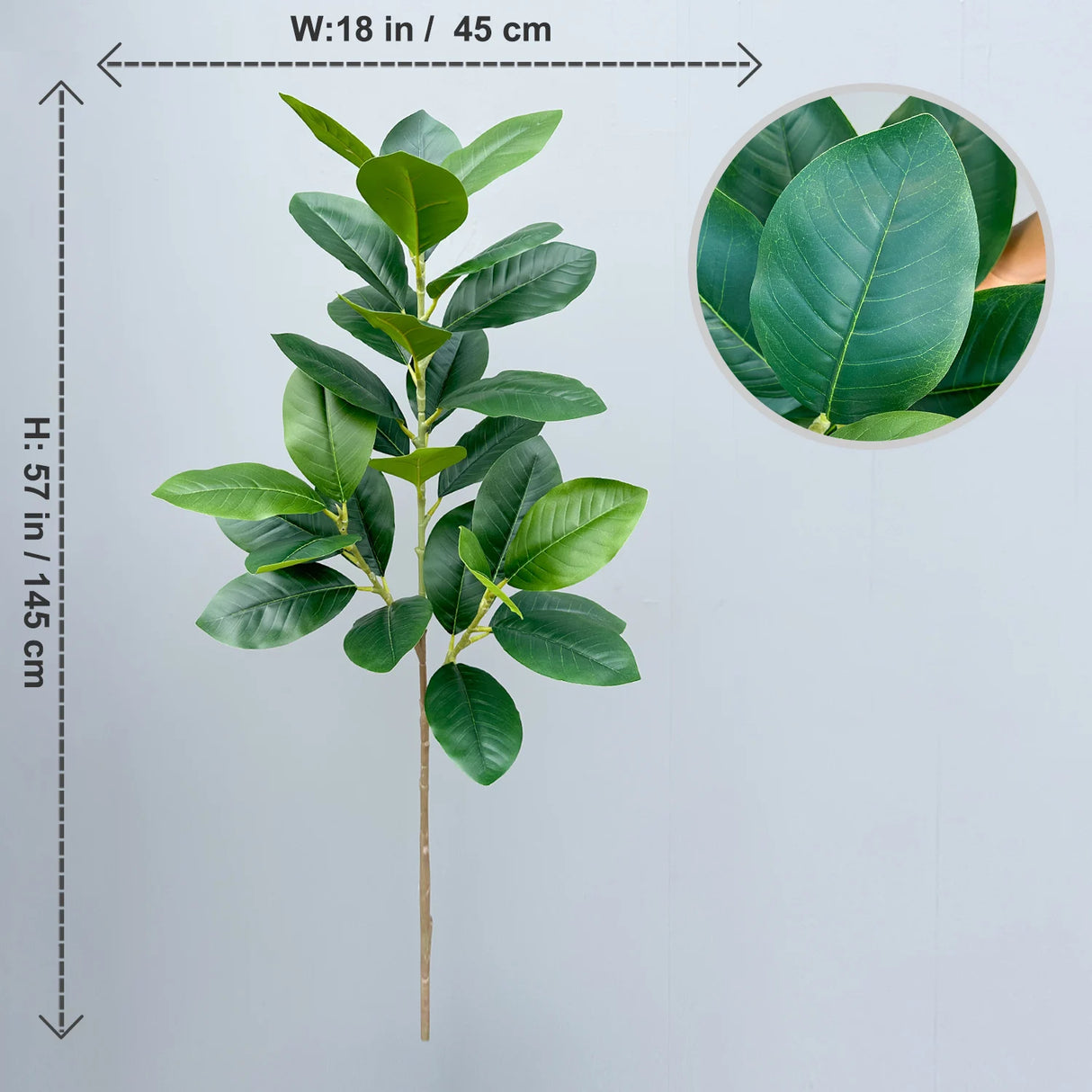 大型人工植物 フィカスツリー 40~145cm|フェイクフィドルリーフ フィグ グリーンプラント インテリア装飾 オフィス・ウェディング向け