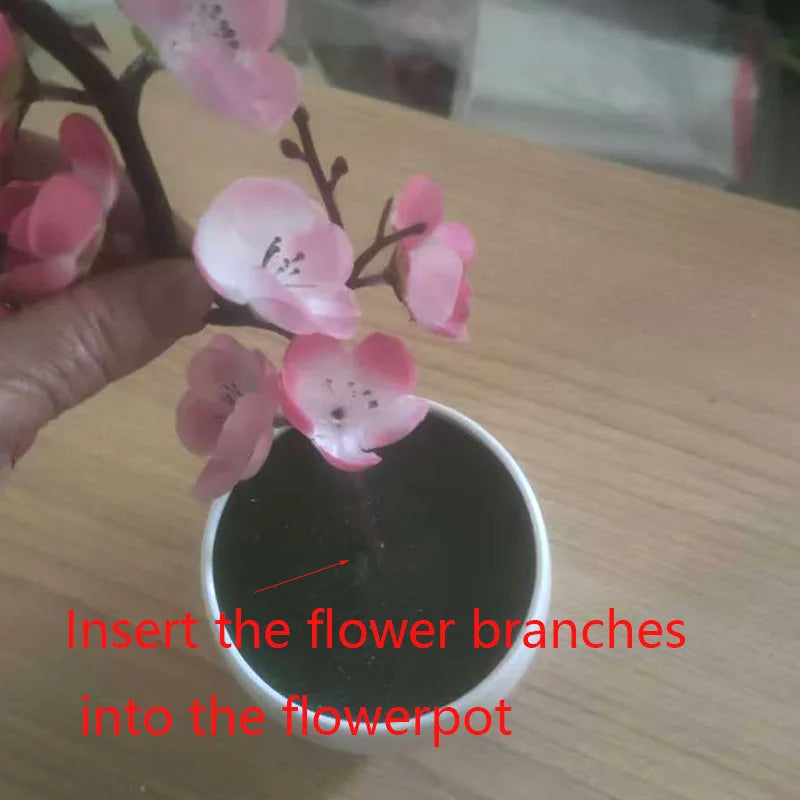 30cm人工観葉植物ミニ盆栽デコレーション