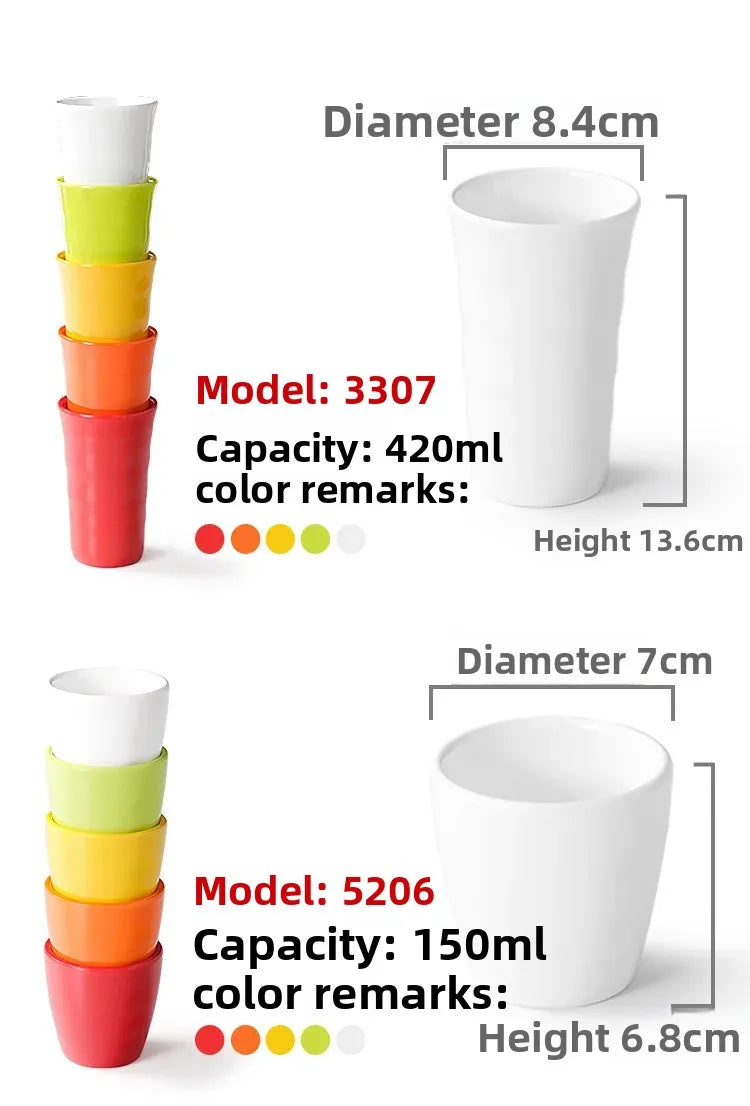 |イベント・ノベルティ用品 | カラフルメラミン製カップ各種