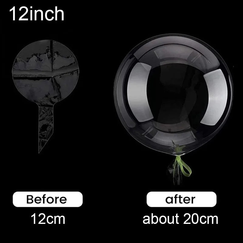 イベント・バルーン装飾 | 透明バルーンセット | 10個