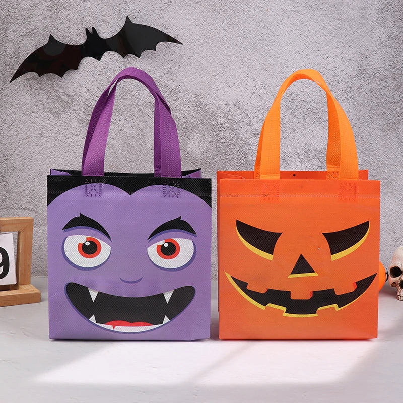イベント・ハロウィングッズ|不織布お菓子トートバッグセット