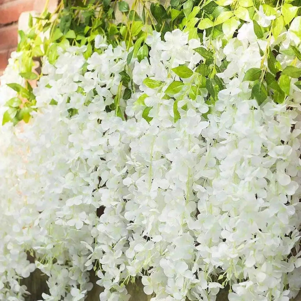 パーティー・ガーデン装飾|シルク造花 ガーランドセット(12個入り)