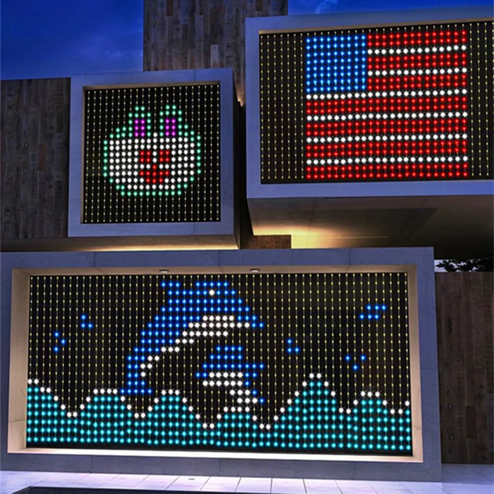 カーテンライト|イベント・クリスマス装飾|1600万色発色!LEDカーテンライト 音楽・アプリ対応(幅2M/3M)