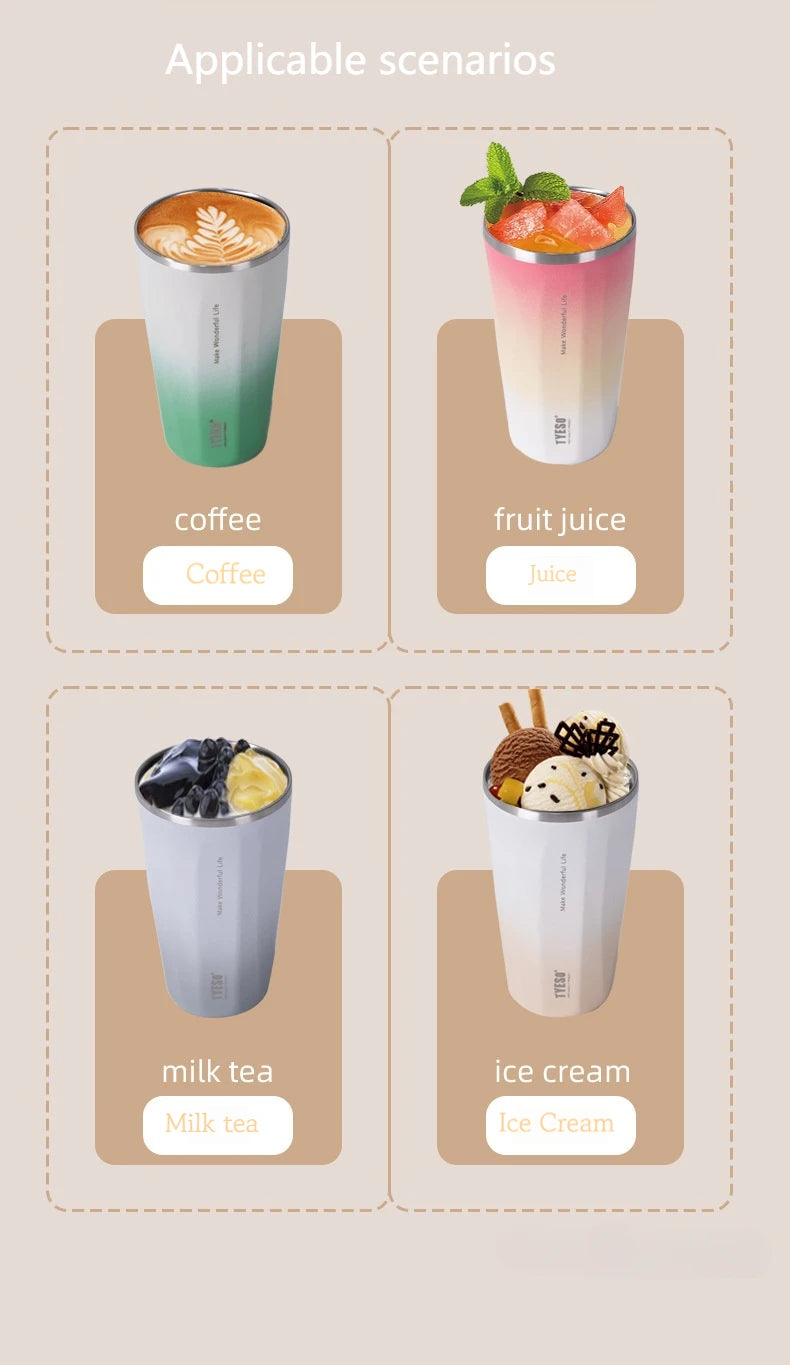 |イベント・ノベルティ用品 | 真空断熱ステンレス製 ストロー付きボトル | 600ml