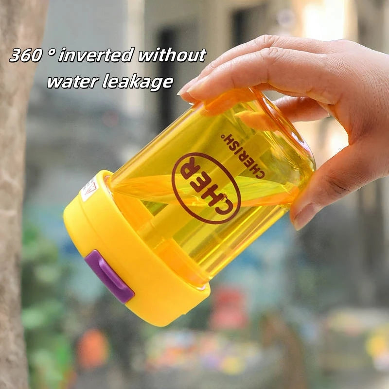 |イベント・ノベルティ用品 | かわいい子供用ストロー付きウォーターボトル |330ml