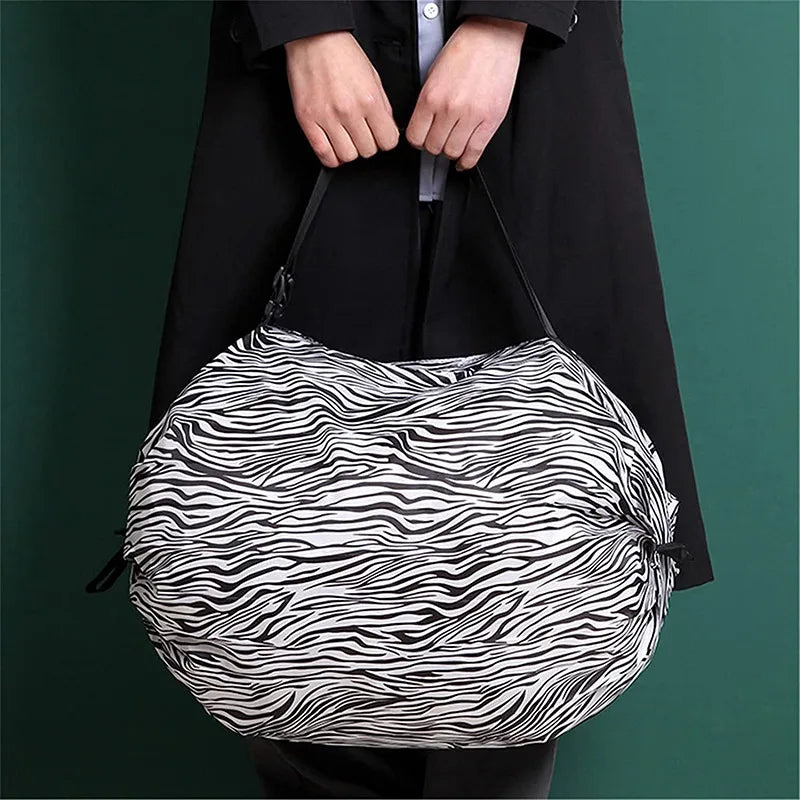 | ノベルティ用品 | 折り畳みアニマル柄エコバッグ | 40×40c