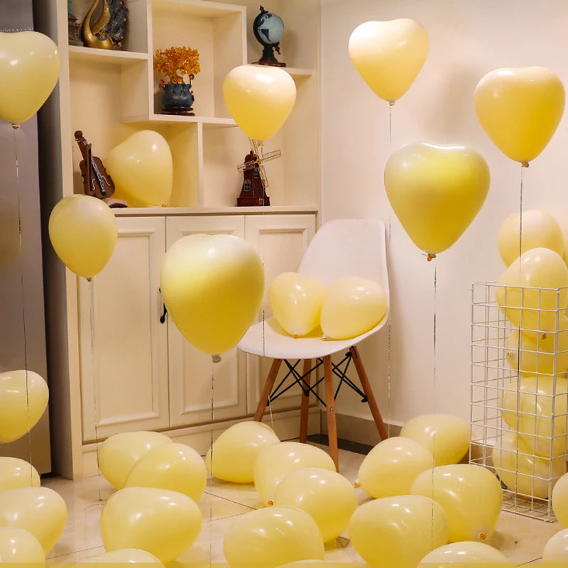 イベント・バルーン装飾 | ハート型バルーンセット | 10/20個