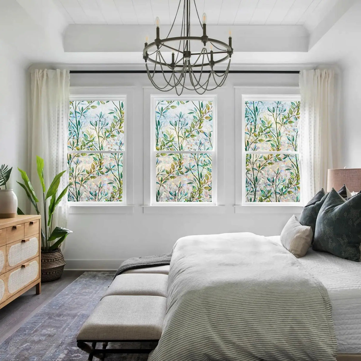 3Dウィンドウフィルム (UVカット・接着剤不要タイプ)