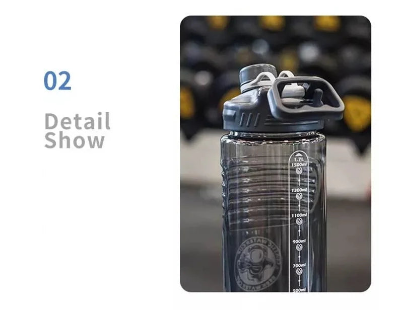 |イベント・ノベルティ用品 | 大容量ストロー付きウォーターボトル | 1.7L/2.3L