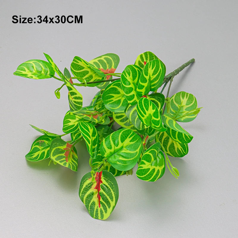 人工植物・ヤシの葉・背景・アクセサリー