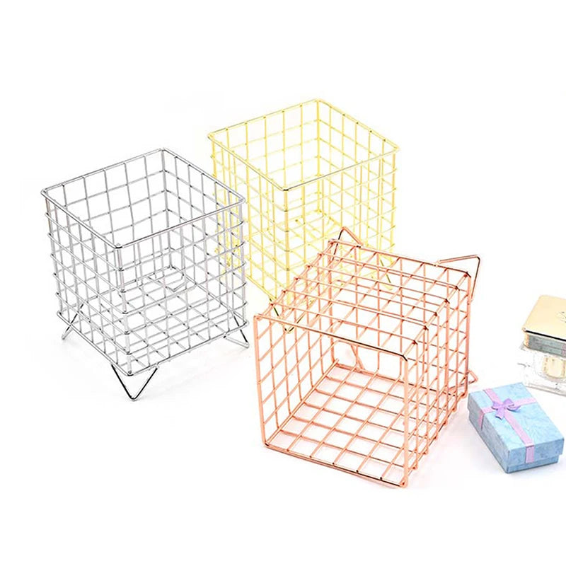 アイアンデスクトップ収納ラック