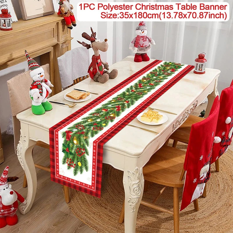 クリスマステーブルクロス|クリスマステーブルランナー