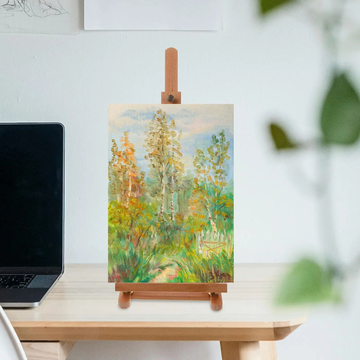 【調節可能】木製イーゼルスタンド