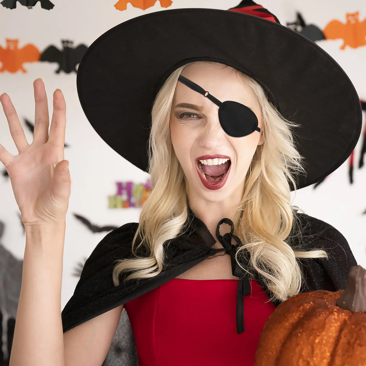 イベント・ハロウィングッズ|コスプレ用 海賊アイパッチ