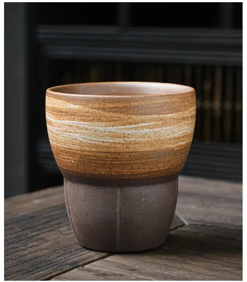 |イベント・ノベルティ用品 | 陶器製 陶芸品風デザインカップ | 150ml