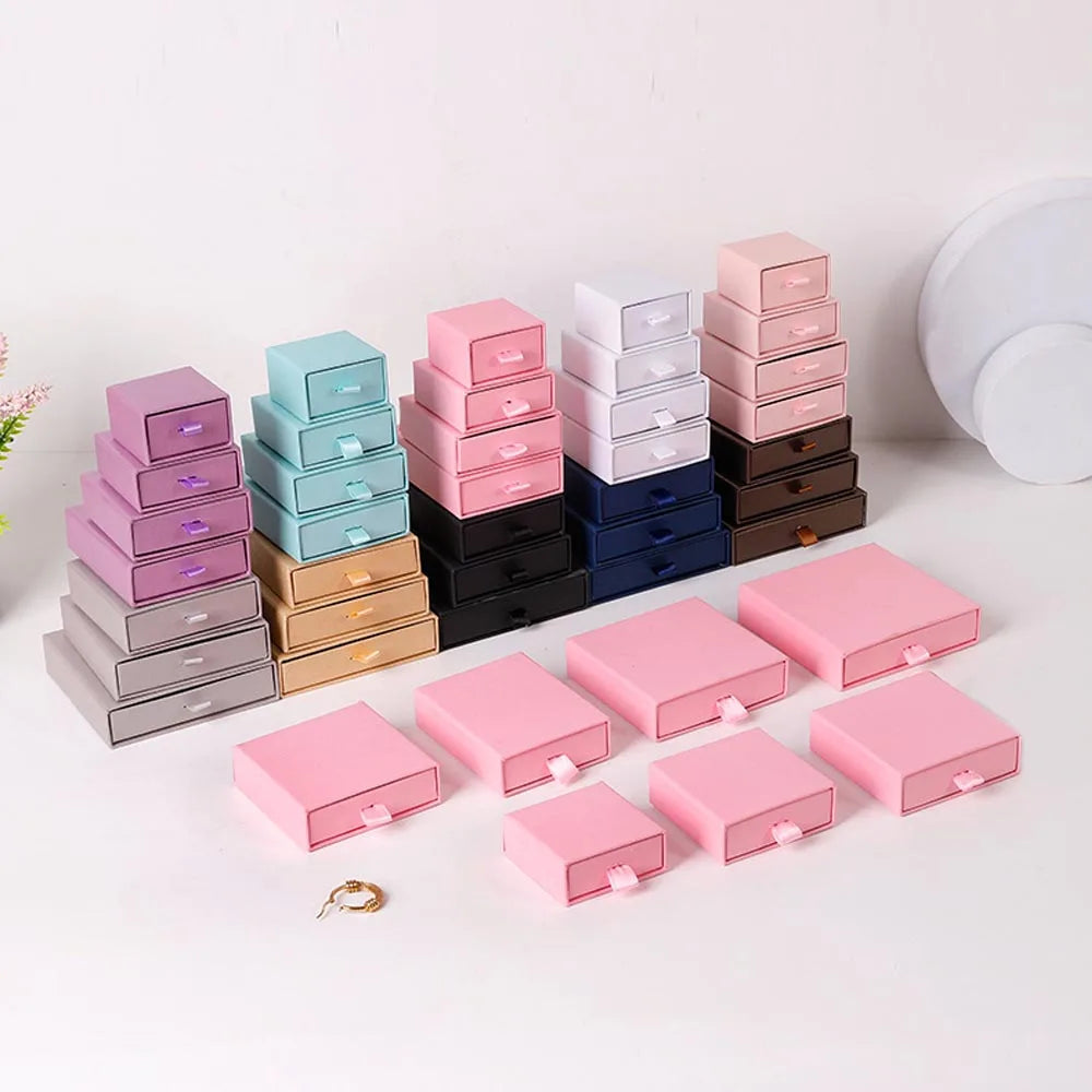 |イベント・ノベルティ用品 | ジュエリーギフトボックス10個セット | 7~8c 4サイズ