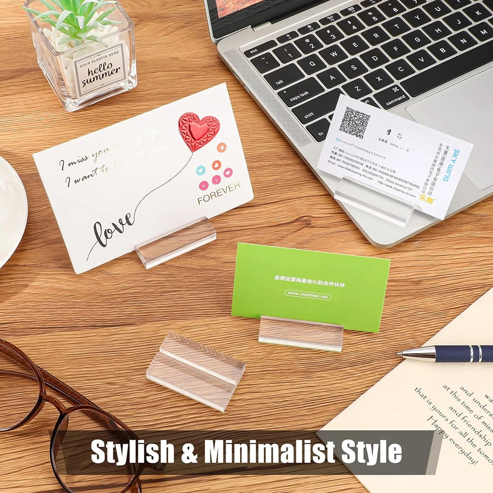 イベント・結婚式装飾|アクリルスタンド プレースカードホルダー 10個セット