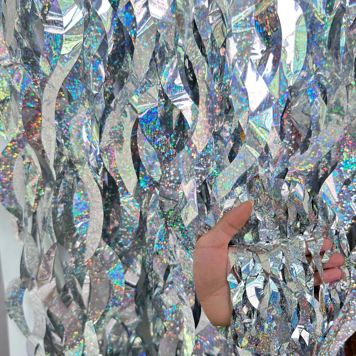 パーティー・インテリア用装飾 波形カーテン 壁面装飾 長さ1M/2M