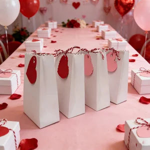 DIY用クラフト紙箱セット10個(紐・タグ付)