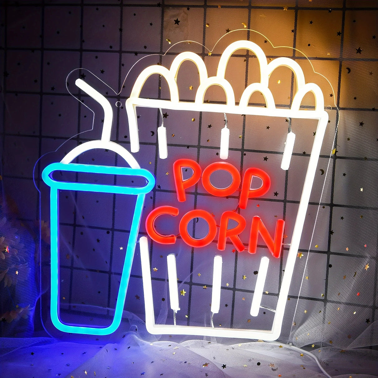 POP CORN ネオンサイン(ネオン看板)