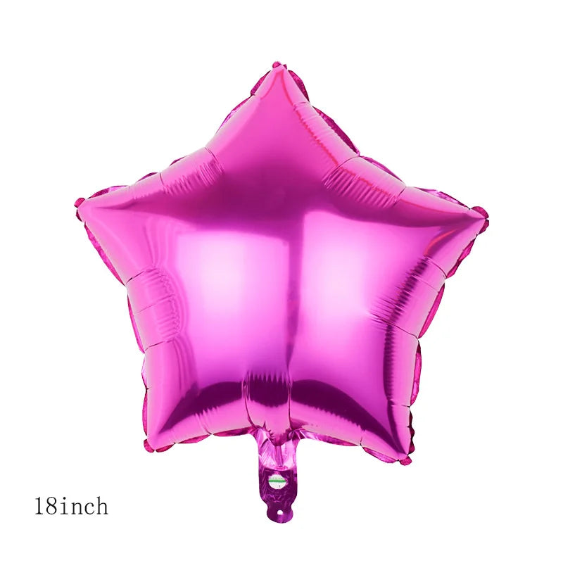 ゴールドスターホイルバルーン 18インチ