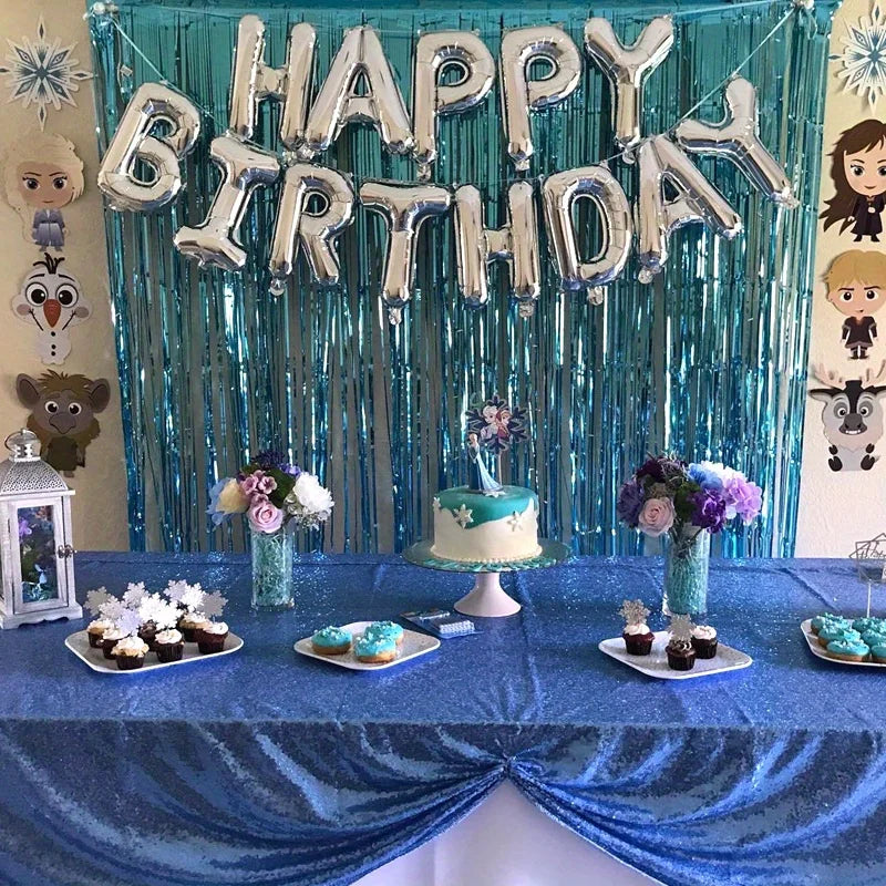 パーティー・インテリア用装飾 キラキラ!ホイル素材カーテン 光反射素材