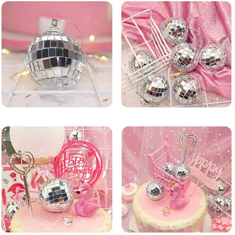 パーティー・インテリア装飾 キラキラ!ミラーボール装飾パーツセット イベント用