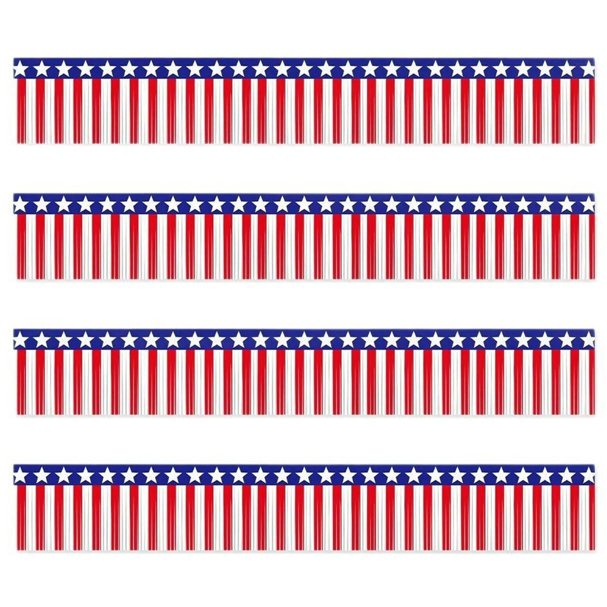 パーティー・インテリア装飾 星条旗風デザイン タッセルガーランド アメリカン