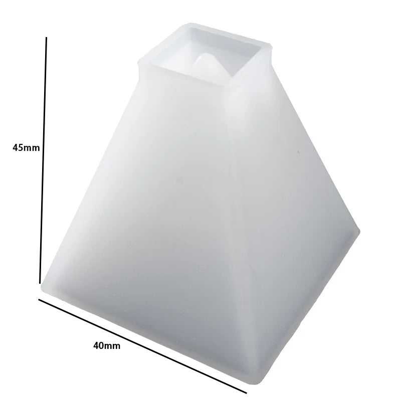 クラフト・DIY用|ハンドメイドキャンドル用 ピラミッド型