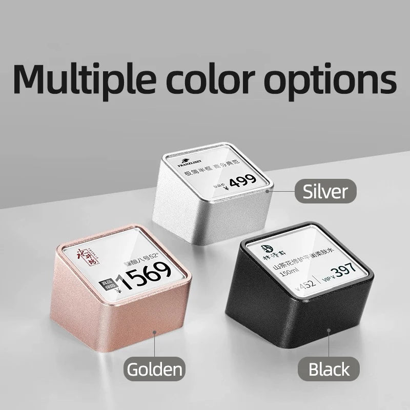 金属製アクリル値札 小型看板 卓上価格表示