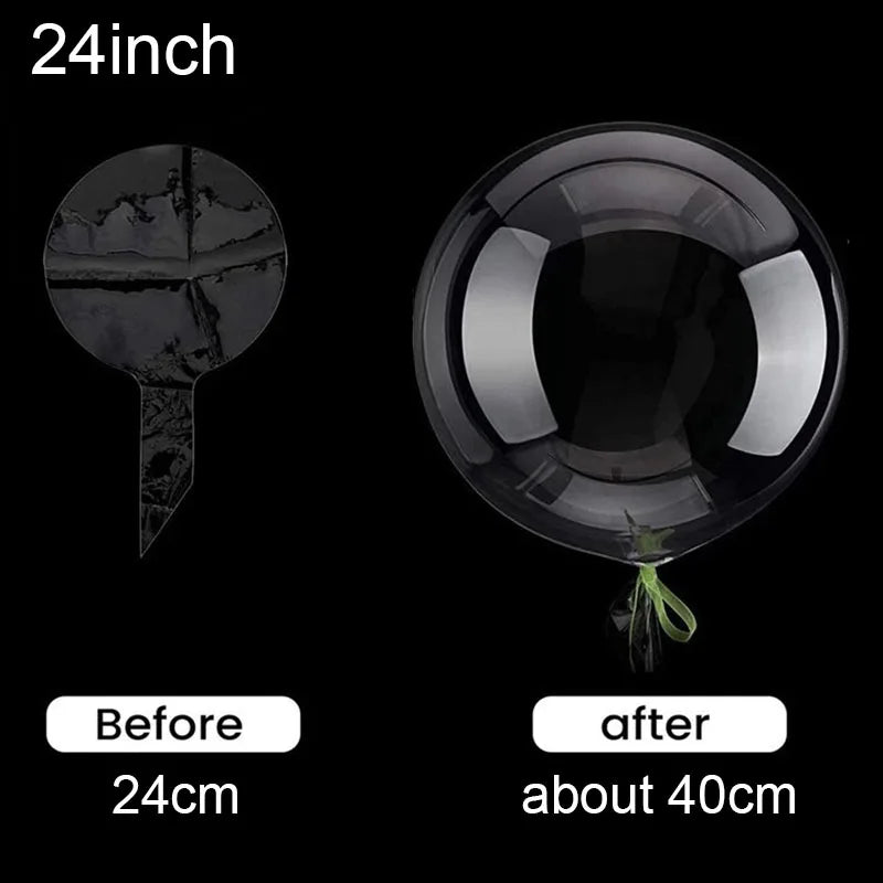 イベント・バルーン装飾 | 透明バルーンセット | 10個