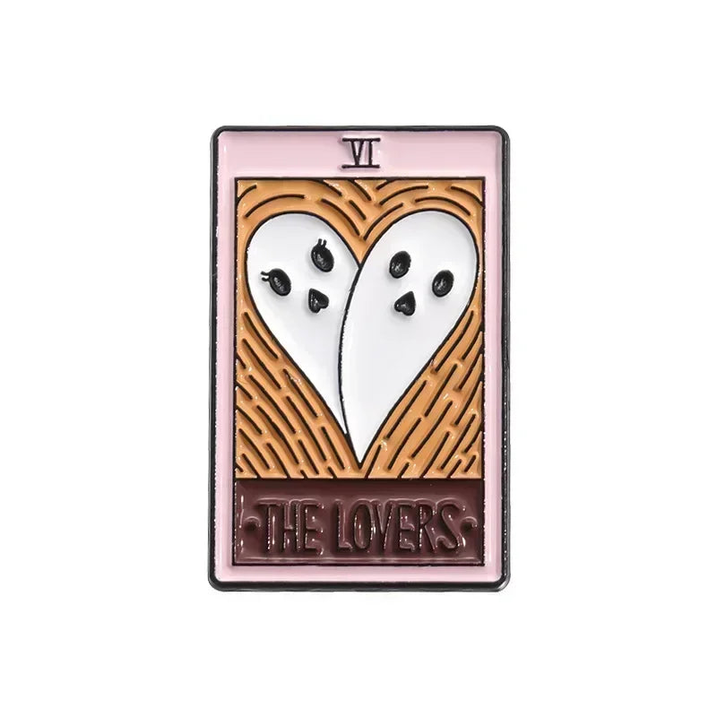 イベント・ハロウィングッズ|ゴシックエナメルピンブローチ