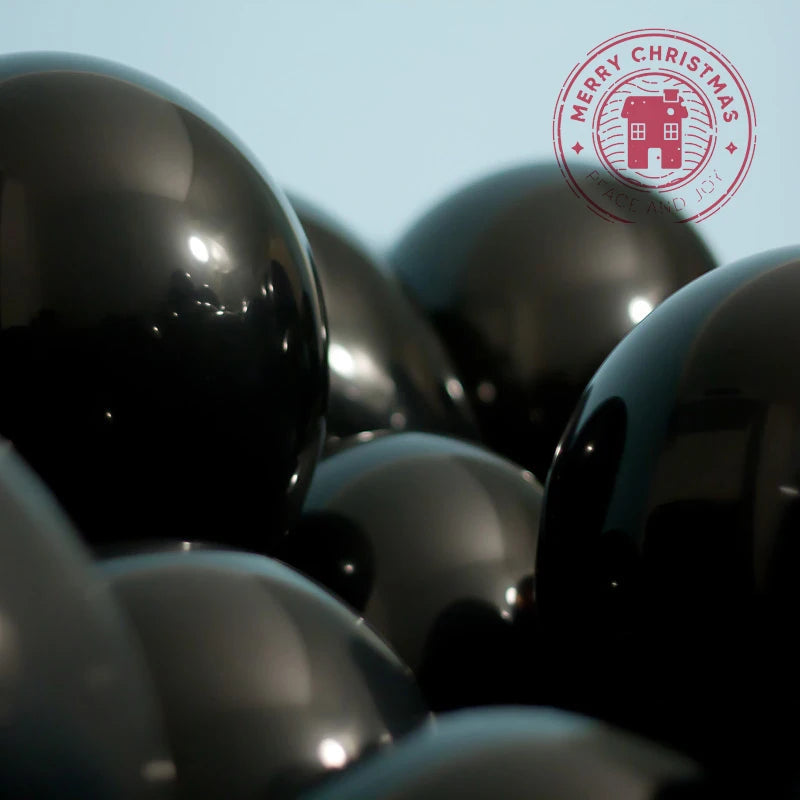 イベント・パーティー装飾|ブラックバルーンセット(1個~50個)