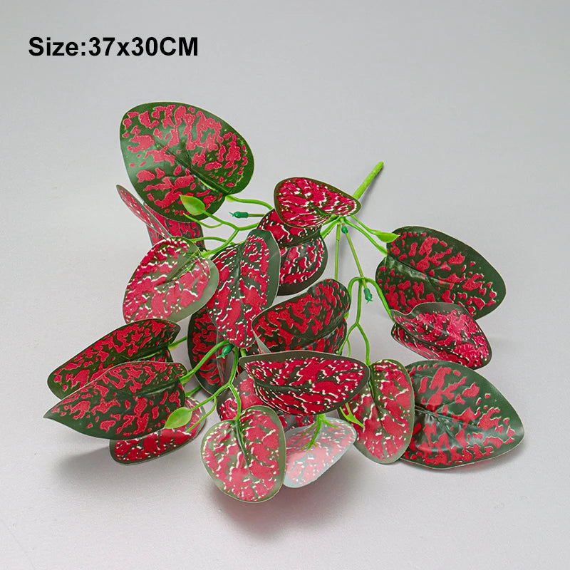 人工植物・ヤシの葉・背景・アクセサリー