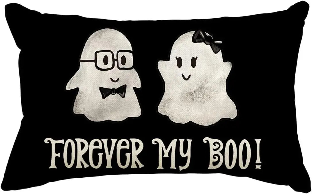 イベント・ハロウィングッズ|リネンクッションカバー30x50cm