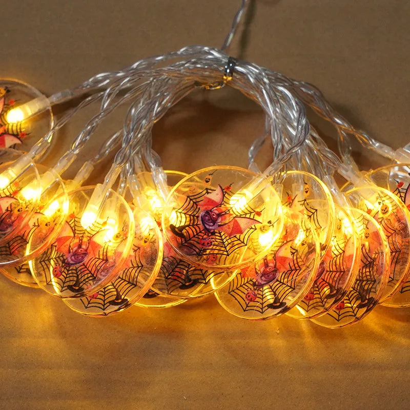 イベント・ハロウィン装飾|電源えらべるLEDデコレーションライト(1.5M/3M/6M)