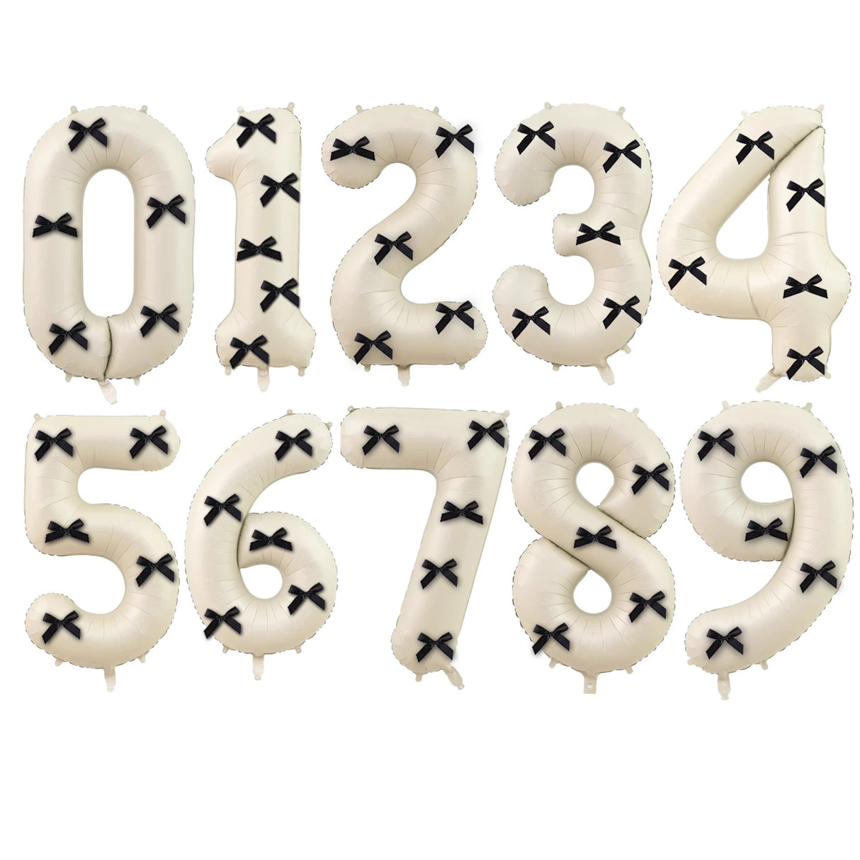 イベント・バルーン装飾|アルミホイル数字バルーン(1個)