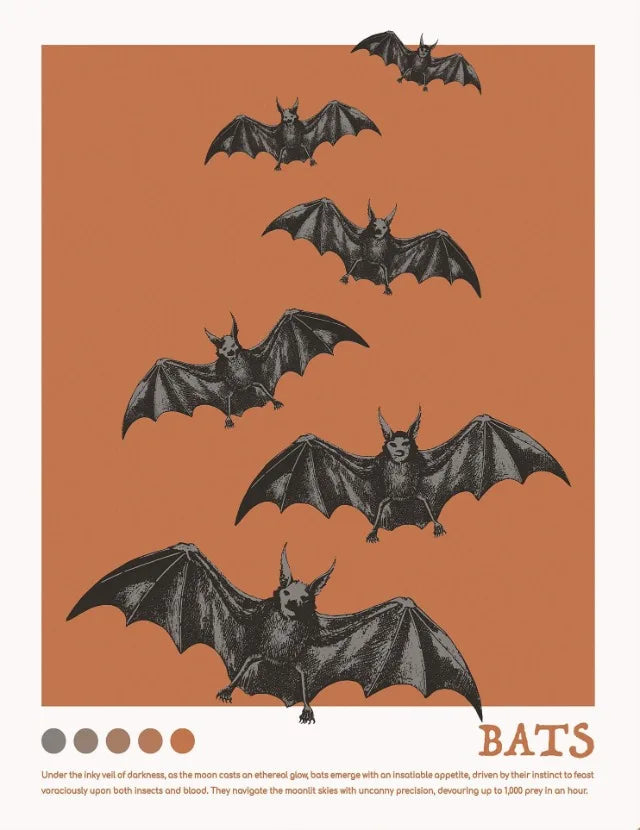 イベント・ハロウィングッズ|ヴィンテージハロウィンキャンバスアートポスター