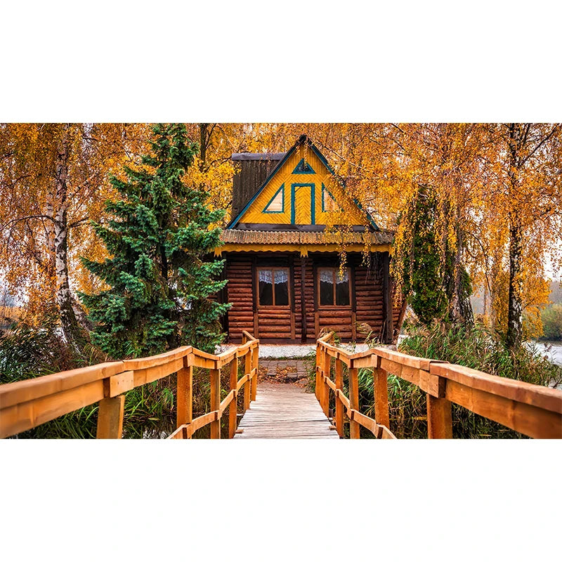 イベント・ハロウィングッズ|秋の風景キャンバスアート