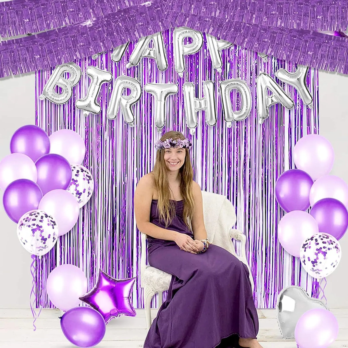 クリスマスガーランド|イベント・クリスマス装飾| ホイルフリンジガーランド 30x300cm