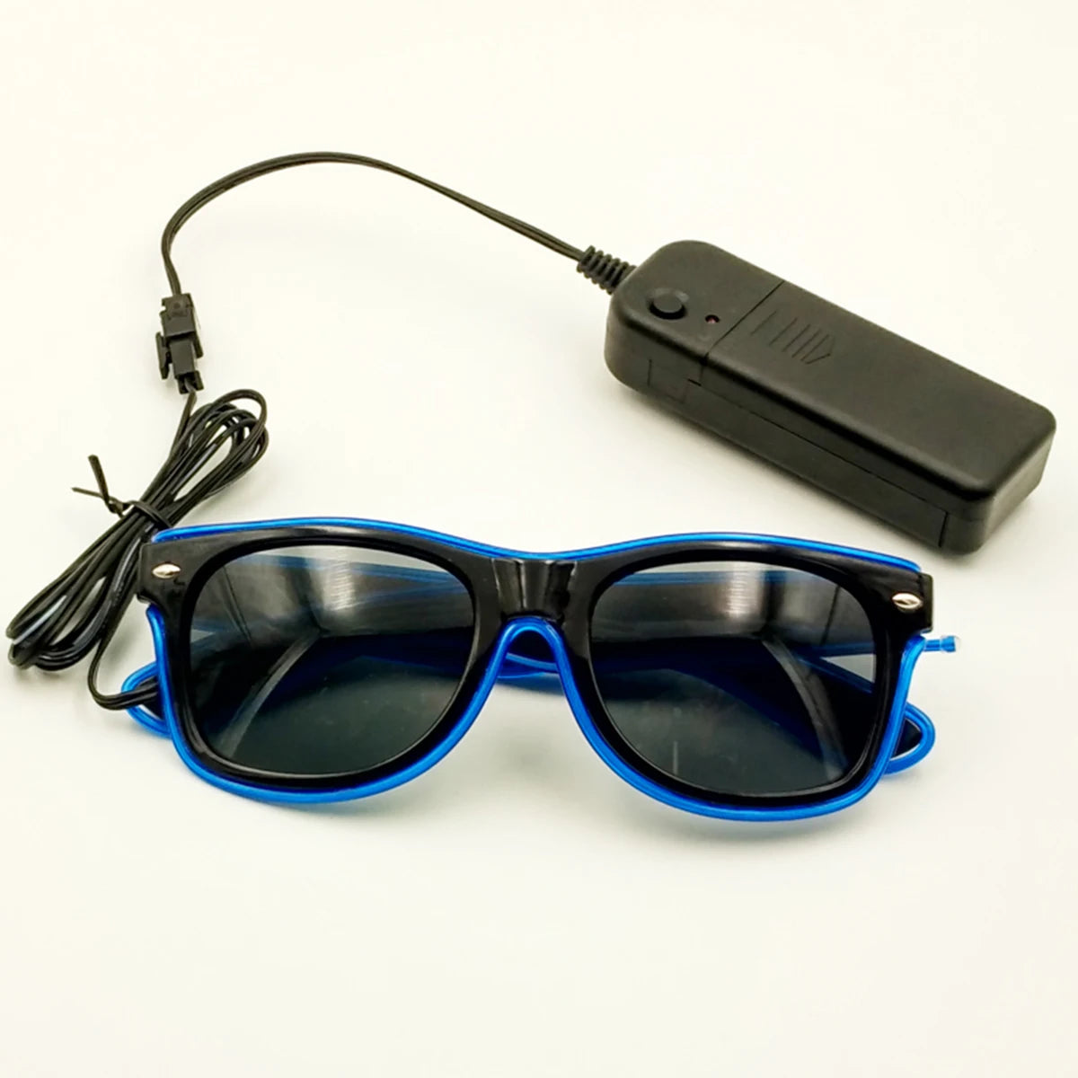 イベント・ハロウィングッズ|パーティー用 LEDライトで光る!メガネ