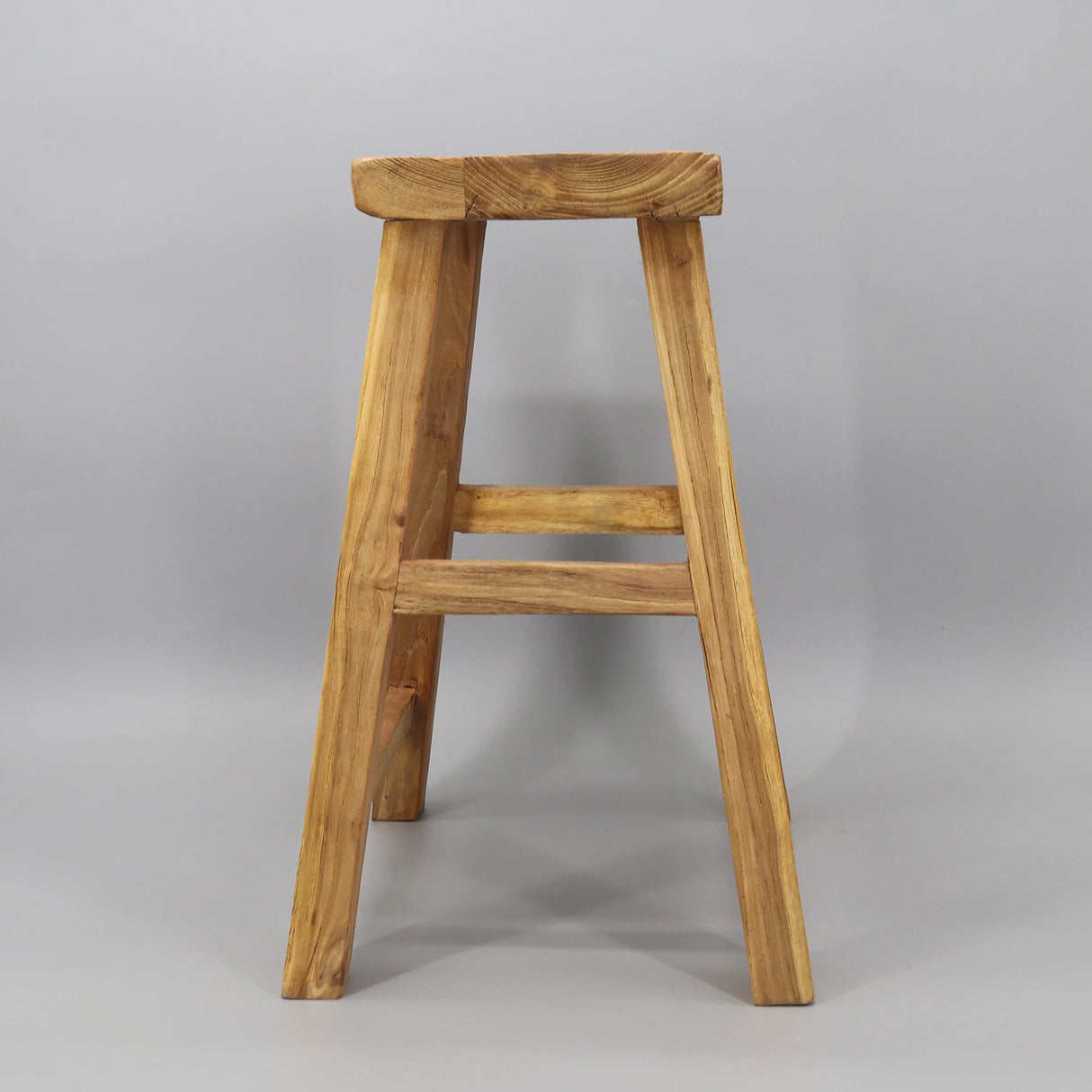 再生木製バスルームベンチ・ダイニングチェア