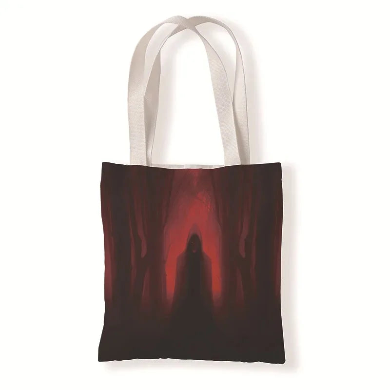 ハロウィングッズ|ハロウィンパンプキンキャンバストートバッグ