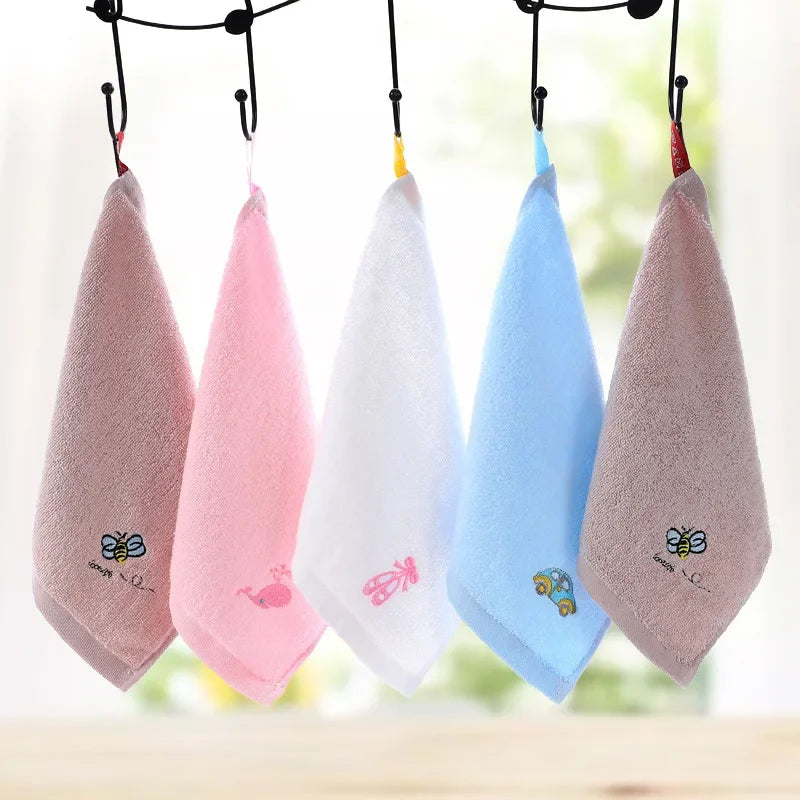 | ノベルティ用品 | 刺しゅう入りコットンベビーハンカチ| 25x25cm