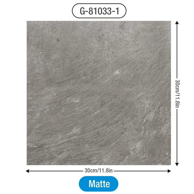 DIY用 マーブル柄タイル風 ステッカー 30cm X 30cm 12枚入